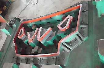 車體模具及油壓成型樣品